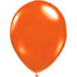 25 Count Aurora 17" Crystal Orange Balloons
