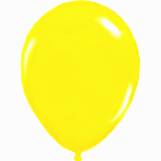 25 Count Aurora 17" Sunshine Yellow Balloons