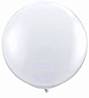 36" White Balloon