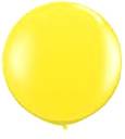 36" Yellow Balloon